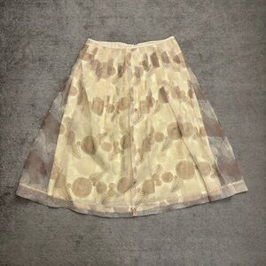 Anthropologie Azel Hazel Haze Floral Boho Style Knee Length Skirt Women’s